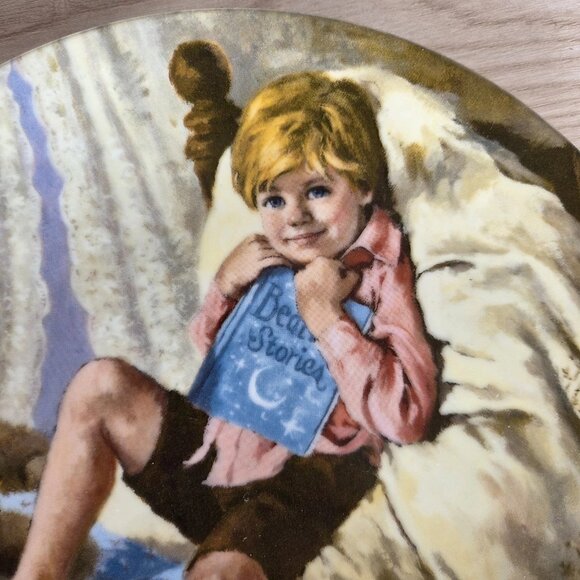 Vintage RECO 1984 Diddle Diddle Dumpling Limited Edition Collector Plate #8199 - Picture 3 of 5